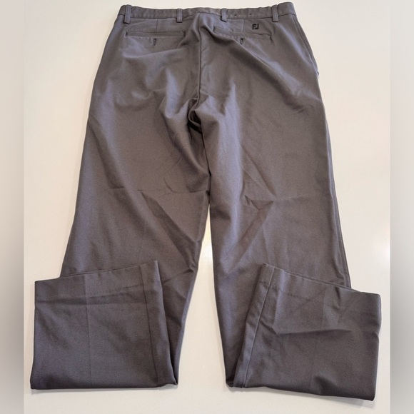 Footjoy FJ Mens Size 34X32 Gray Golf Performance Stretch Pants Athletic Chino - Picture 2 of 9